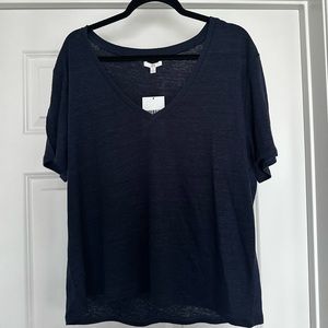 Lunya linen knit tshirt